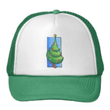 Christmas Tree green Hat