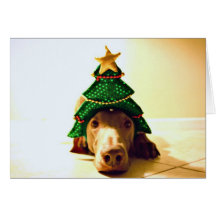 Christmas Tree Head Cards