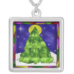 Christmas Tree Necklace