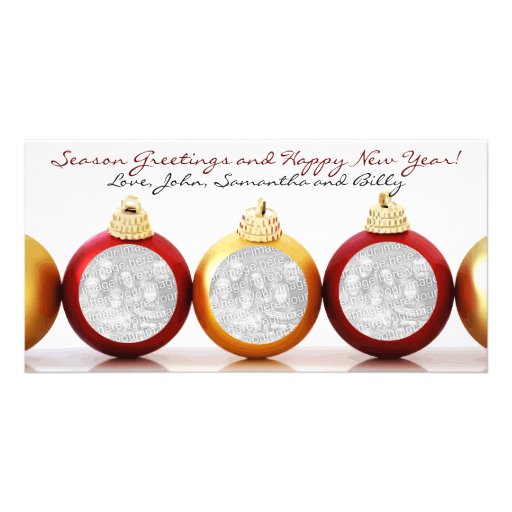 christmas tree ornament photo cards zazzle christmas tree ornament photo cards zazzle