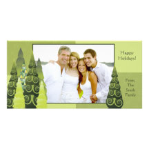 Christmas Tree Photo card