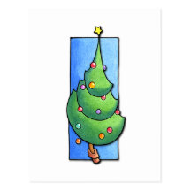 Christmas Tree Postcard