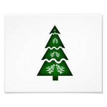Christmas Tree Sectional call ornament 2 Photo Print
