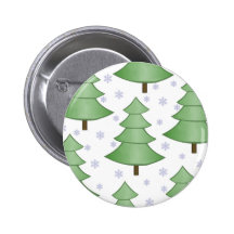 Christmas Tree Snow Button