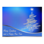 christmas trees post cards
