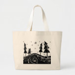 Christmas Trees Tote Bags