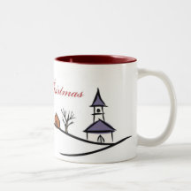 Christmas Village Mug