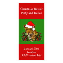 Christmas Wildcat Rack Cards