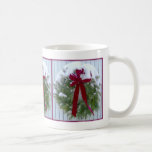 Christmas Wreath mugs