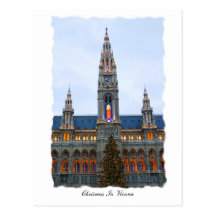 Chritsmas In Vienna Post Card