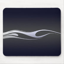 Chrome Flames Mousepads
