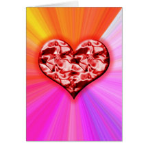 Chrome Heart Valentine Card