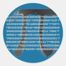 Chrome PI Sticker