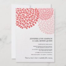 Chrysanthemum Invitations