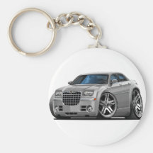 Chrysler 300 Silver Car Key Chain