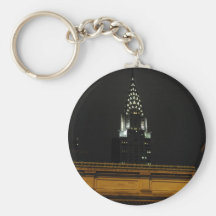 Chrysler Building Over Grand Central Key Chains