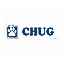 Chug Blue Post Cards