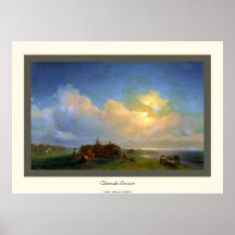 Chumaks Leisure~ Ivan Aivazovsky Print