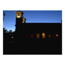 Church at Dusk by Jeff Pierson Art Photo