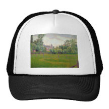 Church at Gisors by Camille Pissarro Mesh Hat