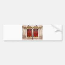 Church Doors Bumper Sticker