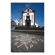 Church in Azores islands Photograph