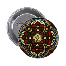 Church Stained Glass Pins