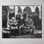 Churchill, Roosevelt, and Stalin -- Border Posters