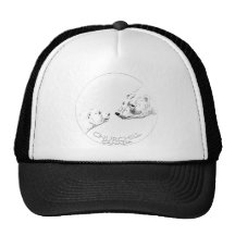 Churchill Souvenir Polar Bear Art T-Shirts & Gifts Mesh Hats