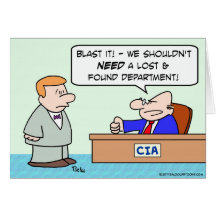 cia lost and found greeting cards
