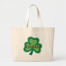 Ciaran Irish Name Canvas Bags