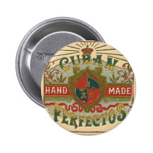 Cigar Ad: Cuban Perfectos Button