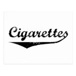 Cigarettes Postcard