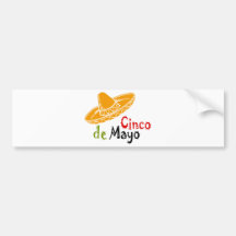 Cinco de Mayo Bumper Sticker