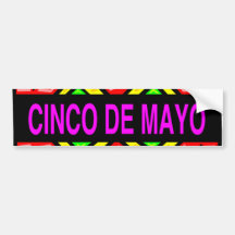 Cinco de Mayo Bumper Sticker