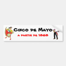 Cinco de Mayo Bumper Stickers
