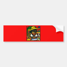 Cinco de mayo doxies bumper stickers