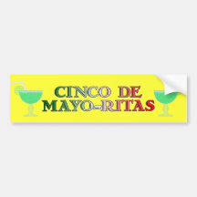 Cinco de Mayo Ritas Bumper Sticker