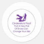 cinderella shoes stickers