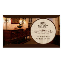 Cindy's Home Project Business Cards