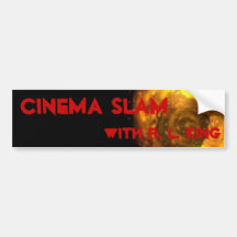 Cinema Slam Bumper 1 Bumper Stickers