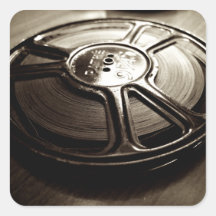 Cinema Square Sticker