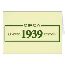 circa 1939 greeting card