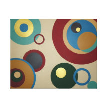 Circle Around Canvas Print