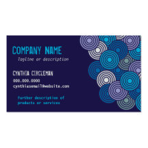 Circle Cluster Business Card