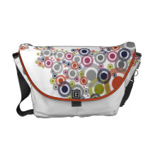 Circle Mania Messenger Bag