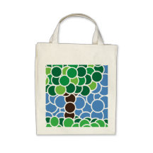 Circle Tree Organic Tote bag