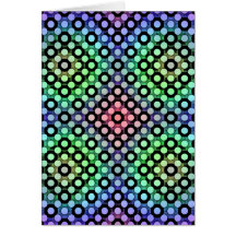 Circles Alternate Greeting Cards