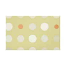 Circles pattern stretched canvas prints