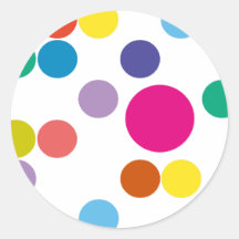 Circles Products & Designs! Round Sticker